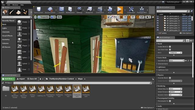 Прохождение мода The Mystery Nextdoor HELLO NEIGHBOR MOD KIT смотреть онлайн