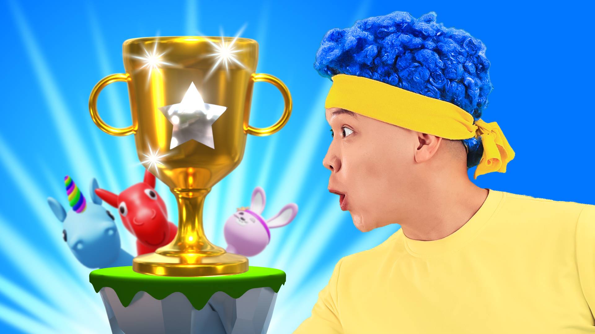 Прыг! Прыг! | D Billions Детские Песни смотреть онлайн