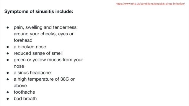 OET Vocabulary Quiz 1: Sinus Problems смотреть онлайн