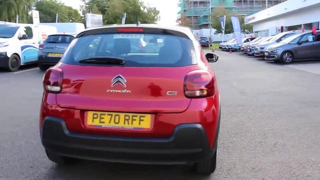 Citroen C3 | 1.2 PureTech Feel 5dr | Ruby Red смотреть онлайн