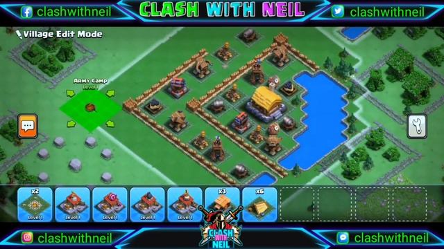 Barbarian Camp 1 Base Layout | BC1 Base | Barbarian Camp Level 1 Layout | Barb Camp 1 Layout | COC смотреть онлайн