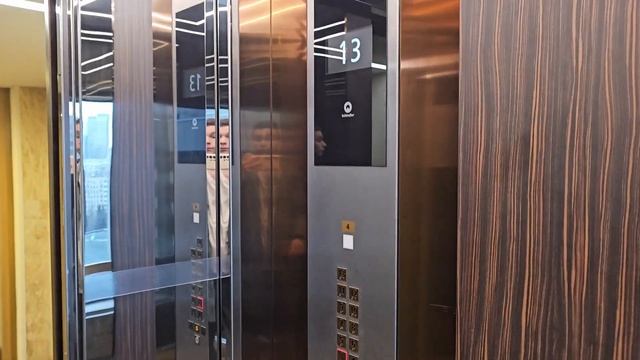 Awesome Schindler 7000 scenic elevators – Plaza Garden WTC, Moscow, RU смотреть онлайн