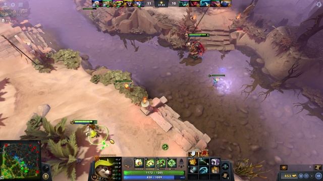 DOTA 2 Hoodwink ( Худвик ) второй раз играю за белку, не плохой перс! смотреть онлайн
