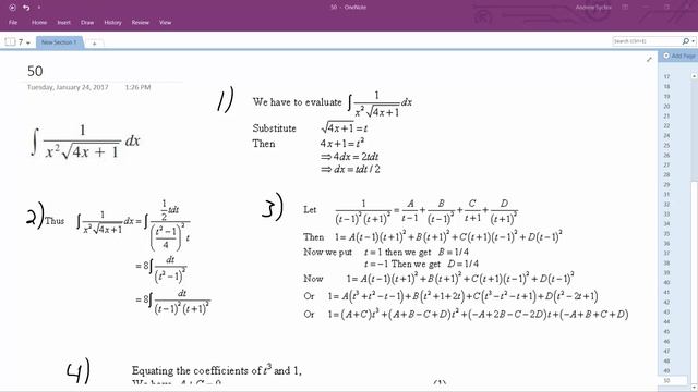 integrate 1/(x^2 * sqrt(4x + 1)) dx смотреть онлайн
