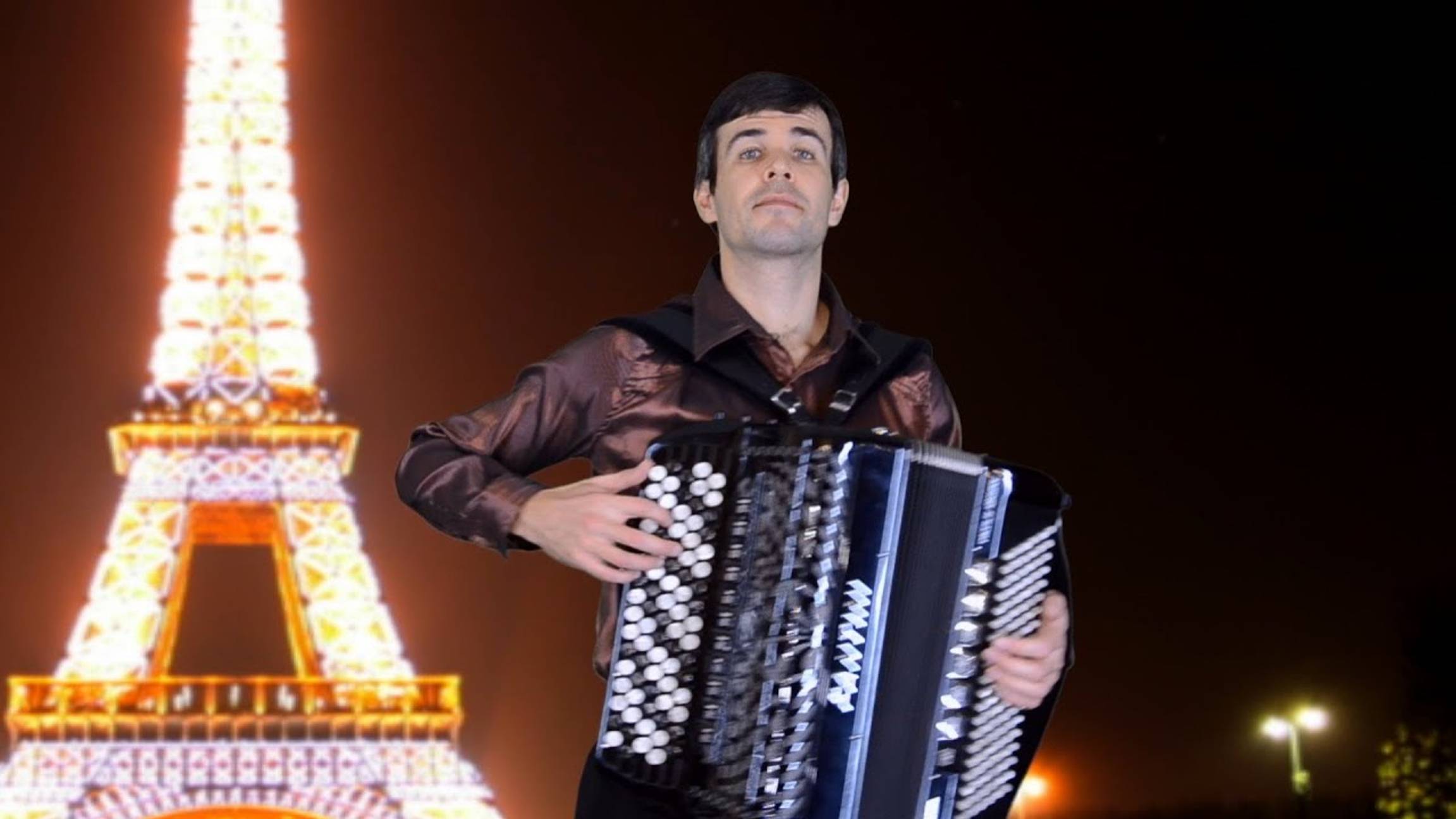 ПОД НЕБОМ ПАРИЖА французский вальс Жиро (Sous le Ciel de Paris french music - accordion) смотреть онлайн