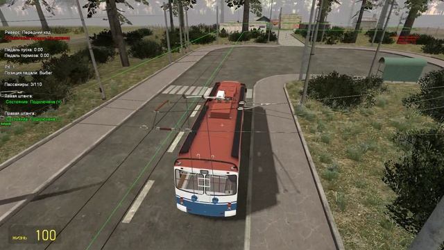 Новая карта Сосновское! Trolleybus System (garry's Mod)