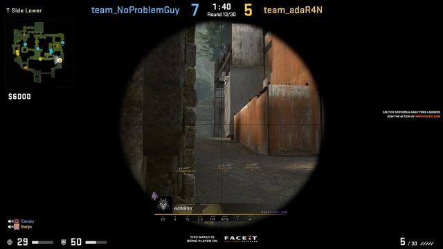 M0NESY  POV   ( Ancient Gameplay  39 - 18 ) #m0nesy #csgo