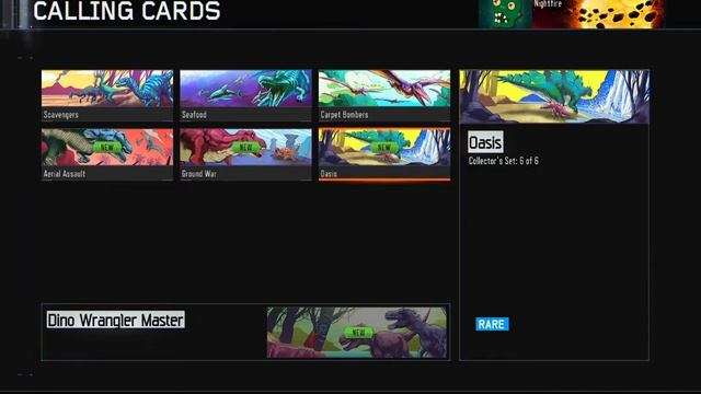 Black Ops 3 PC ¦ Dinosaurs Calling Cards смотреть онлайн