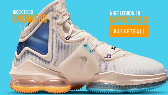 MINNEAPOLIS LAKERS 2022 Nike Lebron 19 DETAILED LOOK + PRICE смотреть онлайн