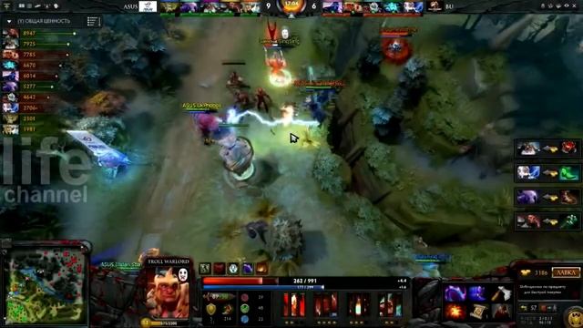 ASUS VS BU Dota 2 best moments of Tournament 2015 смотреть онлайн