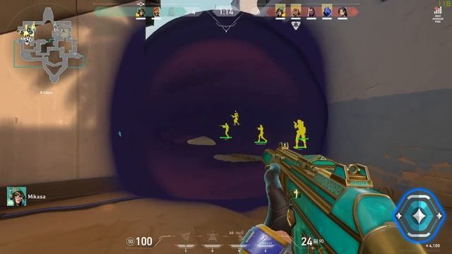 Valorant: 3 Platinum VS 5 Bronze Players! - Who Wins? смотреть онлайн