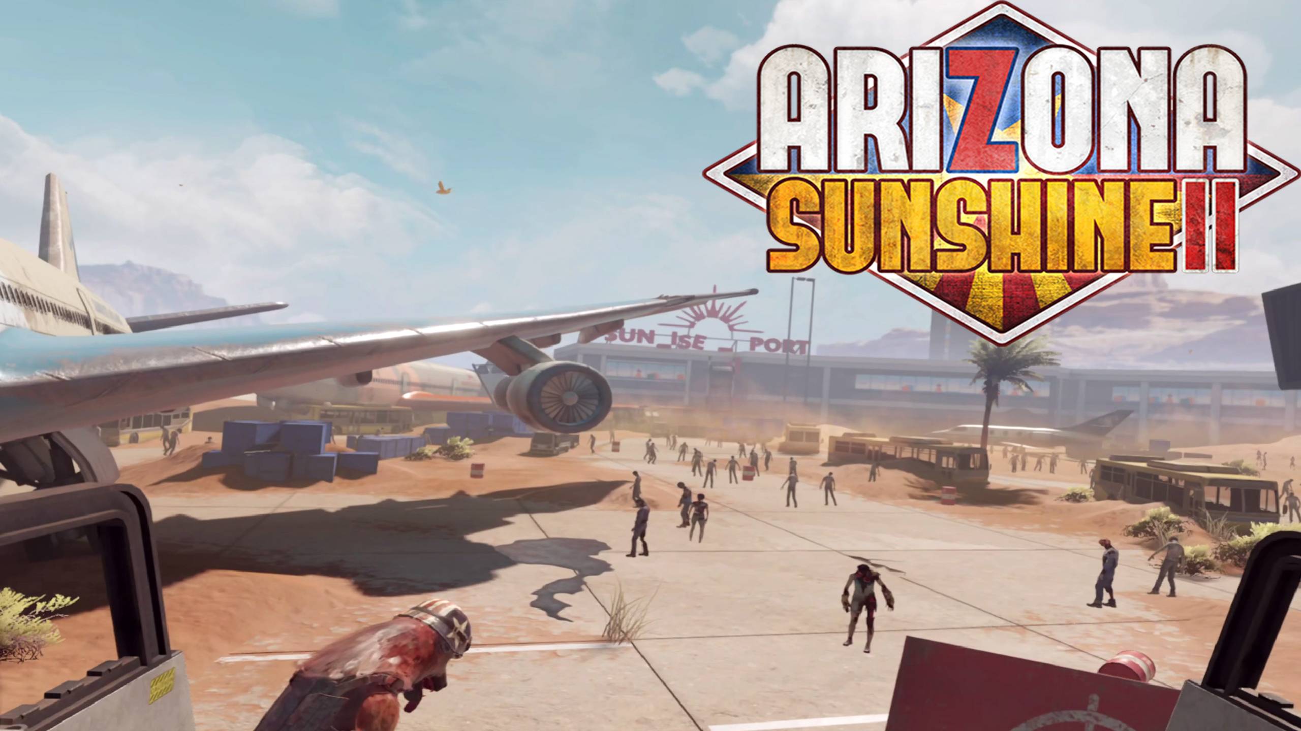 Крутая виар игра про зомби в коопе!! 🔴 Прохождение 🔴 Arizona Sunshine 2 #1 смотреть онлайн