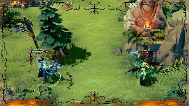 Dota 2 best hero 1 vs 1 - Necrophos vs Drow Ranger | game 5 смотреть онлайн