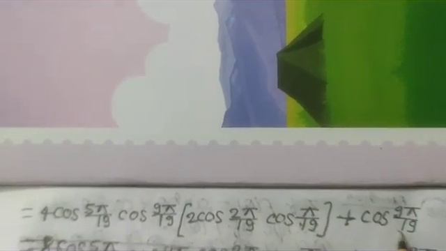 The value of cos π/19 + cos 3π/19 + cos 5π/19 + --------- + cos 17π/19 is equal to смотреть онлайн