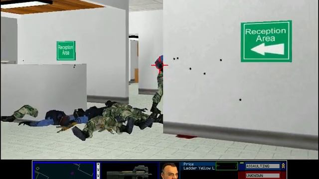 Rainbow Six Rogue Spear PC - Emergency Room Terrorist Hunt One Man Only! смотреть онлайн