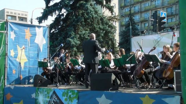 День города 2017. Эстрадно-симфонический оркестр ДДМШ №6 им. В.И. Скуратовского смотреть онлайн