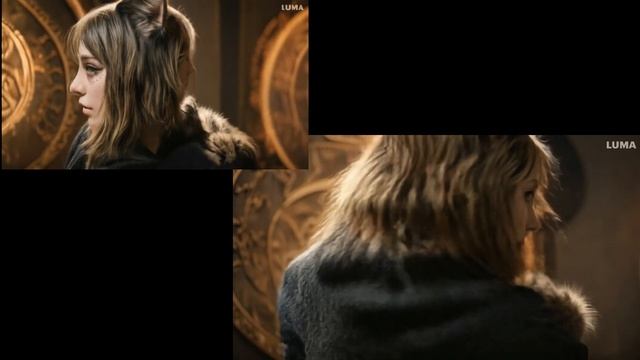 Девушка-кошка. Нейро ночка - Контент сгенерированный нейосетями смотреть онлайн