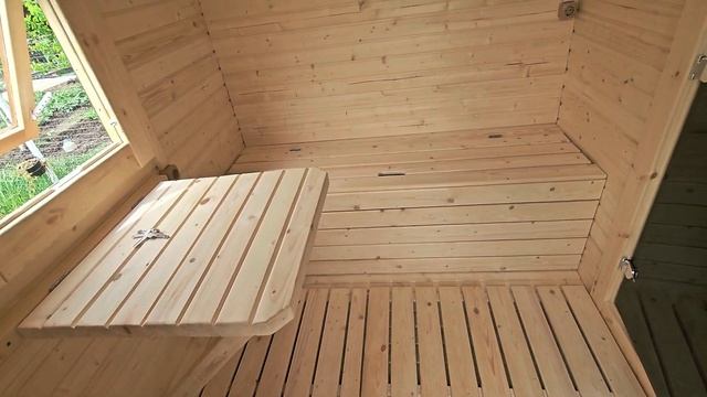 Баня бочка квадро 4 метра обзор смотреть онлайн