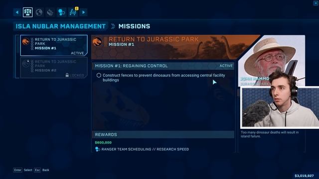 WELCOME BACK TO JURASSIC PARK!!! - Jurassic World Evolution - Return to Jurassic Park | Ep1 HD смотреть онлайн