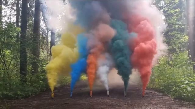 Цветной дым Smoke Fountain Польша 2 смотреть онлайн