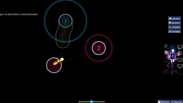 Егор Натс - Я женюсь на девочке из аниме | OSU! | смотреть онлайн