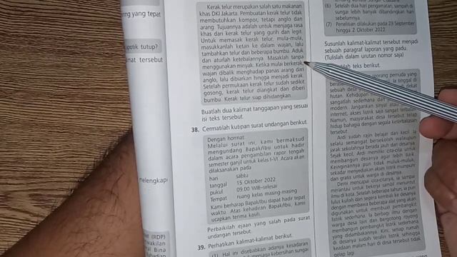 Pembahasan SPM Plus US SD/MI 2023 Mapel Bahasa Indonesia (paket1) No.34-40 Hal.20-21 смотреть онлайн