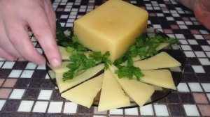 Домашний Твердый Сыр (в Микроволновке)/Как Сделать Вкусный Сыр/Натуральный Сыр из Творога и Молока