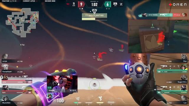 EPIC GAME!! T1 vs Zeta Division - HIGHLIGHTS | VALORANT Champions Tour 2023: Pacific League смотреть онлайн