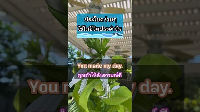 ประโยคใช้บ่อยในชีวิตประจำวัน смотреть онлайн