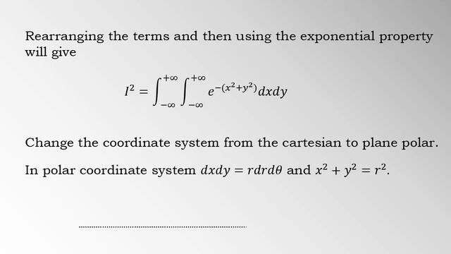 Gaussian integral Using Poisson method смотреть онлайн