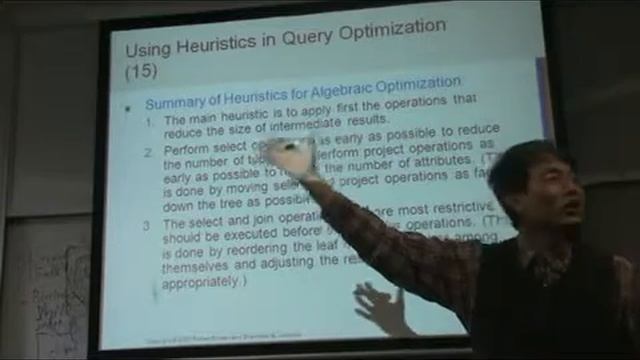 Chapter 19 (Part1): Algorithms for Query Processing and Optimization смотреть онлайн