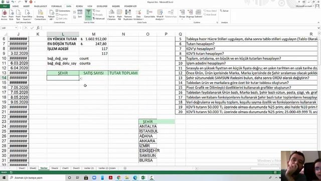 20 Soruda Excel - 18 смотреть онлайн