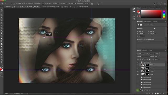 How To Add A Prism Effect To Images | Photoshop Tutorial смотреть онлайн