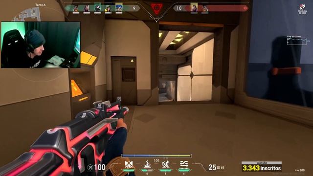 VALORANT AO VIVO! 🔰 SUBINDO ELOS NA RANK