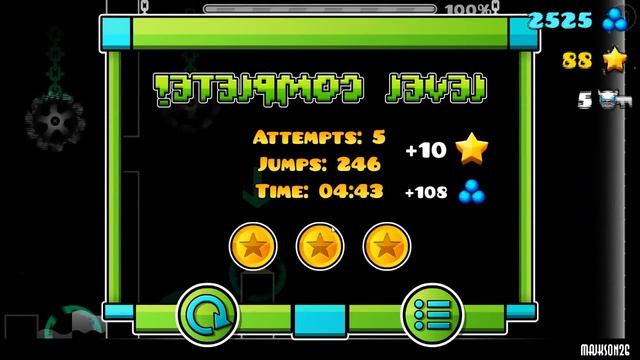Geometry Dash - Let's Play - Electroman Adventures - 13 смотреть онлайн
