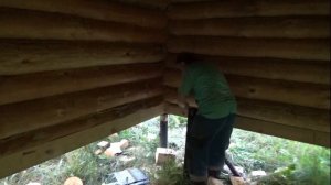 Строительство Бани - Как Поднять Баню Домкратом - Часть 2 - Осень 2020