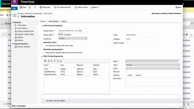 Resource not found for the segment msdyn FPSaction error смотреть онлайн