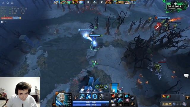 РОСТИК ТЕСТИРУЕТ РАПИРЫ НА ЗЕВСЕ 🔥 Rostislav 999 Dota 2