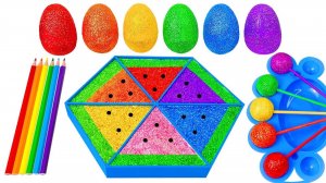 Первые мультфильмы. Яркие картинки. Бусинки. Формочки. Учим цвета. Звуки. Асмр.