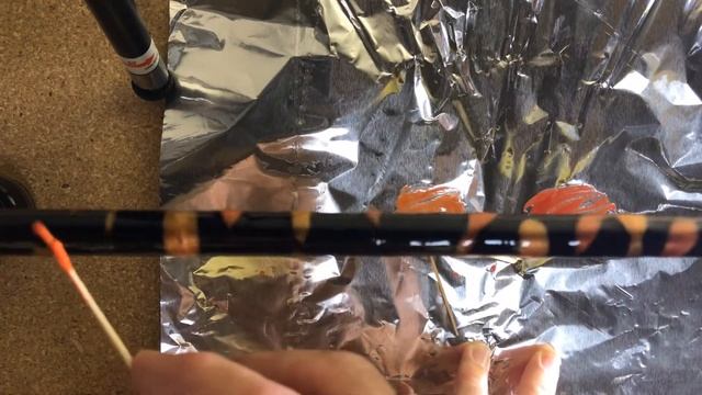 Custom Rod Building - How to Apply Pigment to Fishing Rods смотреть онлайн