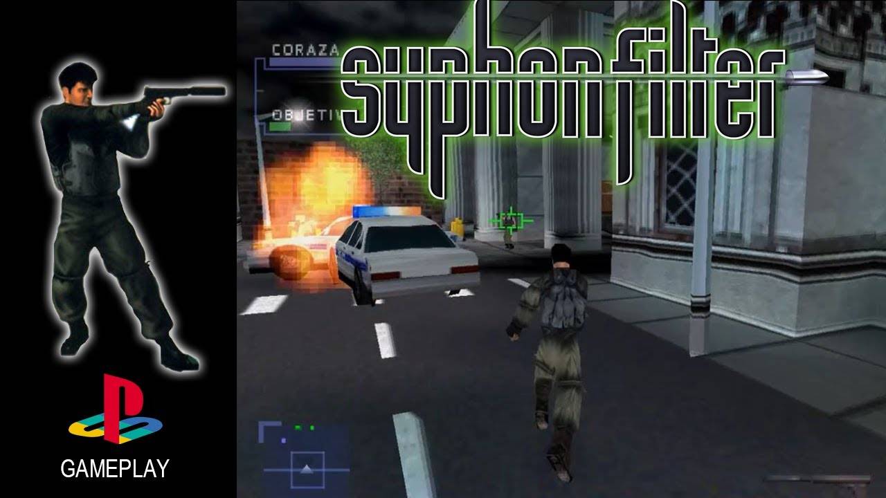 Syphon Filter (PS1) Полное прохождение (part1)