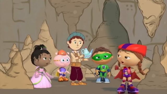 Super Why and Aladdin | Super WHY! S01 E45 смотреть онлайн