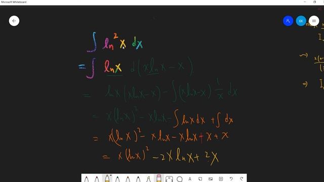 Integral of lnx and Integral of lnx^2 смотреть онлайн