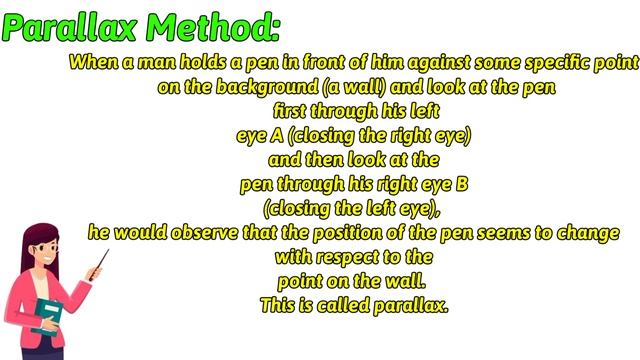 Parallax Method Definition Explained by Animation||JEE|| смотреть онлайн