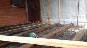 Навес к дому своими руками  Односкатный навес к частному дому в Спб лен область