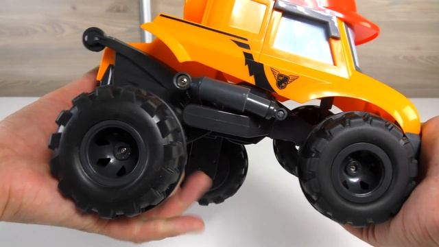 Robocar Mark RC Monster Truck! unpacked смотреть онлайн