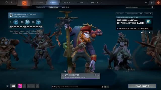 Dota 2 The International 2017 Collector's Cache Chest Preview смотреть онлайн
