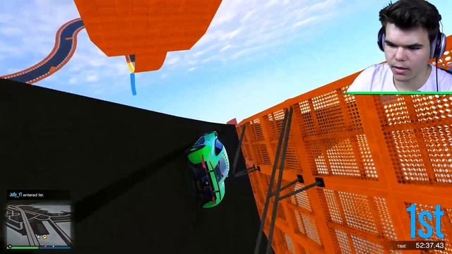 INTENSE DEADLY SPIRAL CLIMB CHALLENGE! (GTA 5 Funny Moments) смотреть онлайн