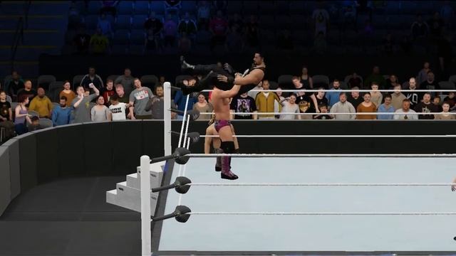 WWE 2K16 Universe - SmackDown #6 - 3 бой смотреть онлайн