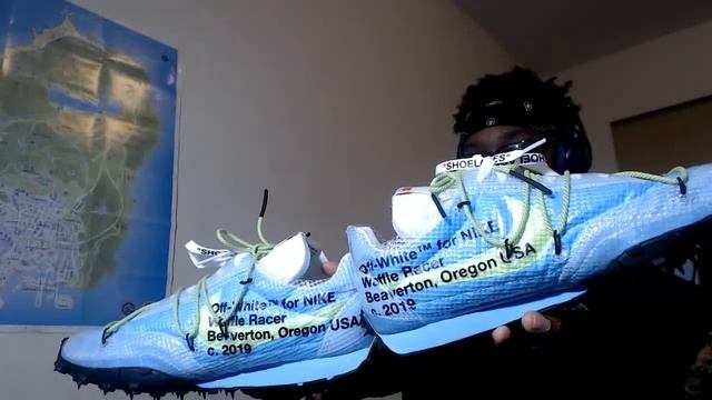 *FIRST PAIR* NIKE OFF WHITE WAFFLE RACER REVIEW смотреть онлайн